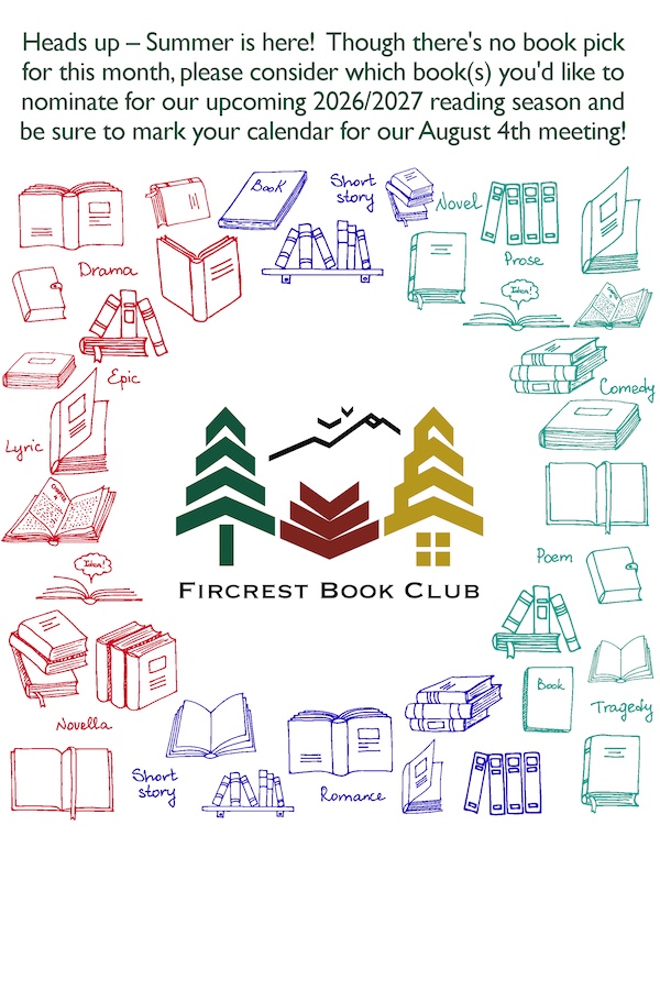 Book Nominations for 2026/2027